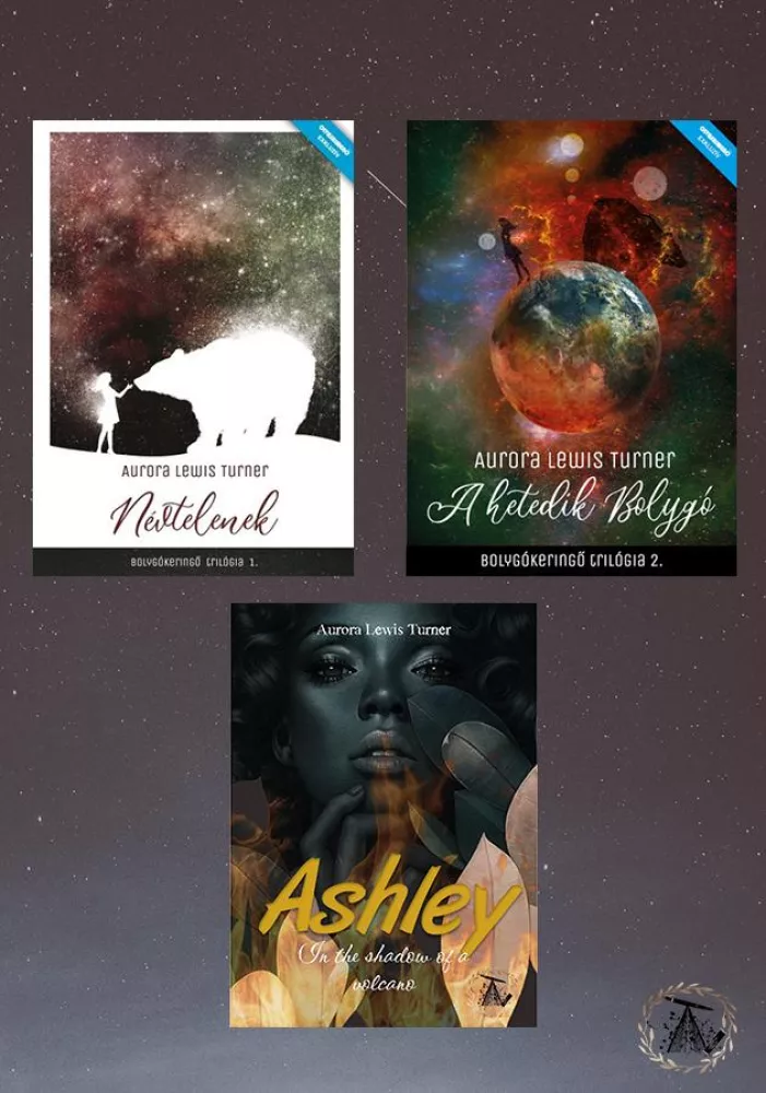 Ashley. Bolygókeringő 1–2. Névtelenek / A ​hetedik bolygó borító
