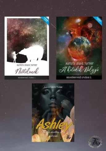 Ashley. Bolygókeringő 1–2. Névtelenek / A ​hetedik bolygó borító