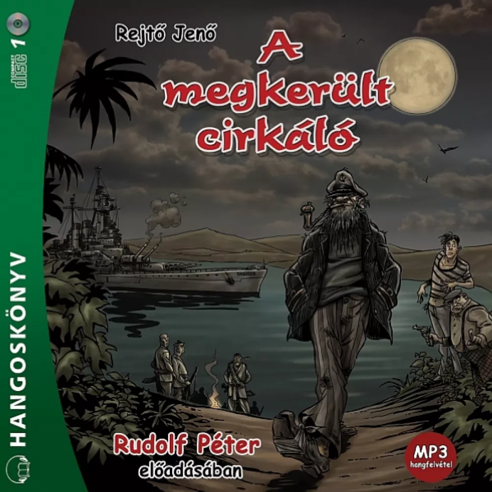 A megkerült cirkáló borító