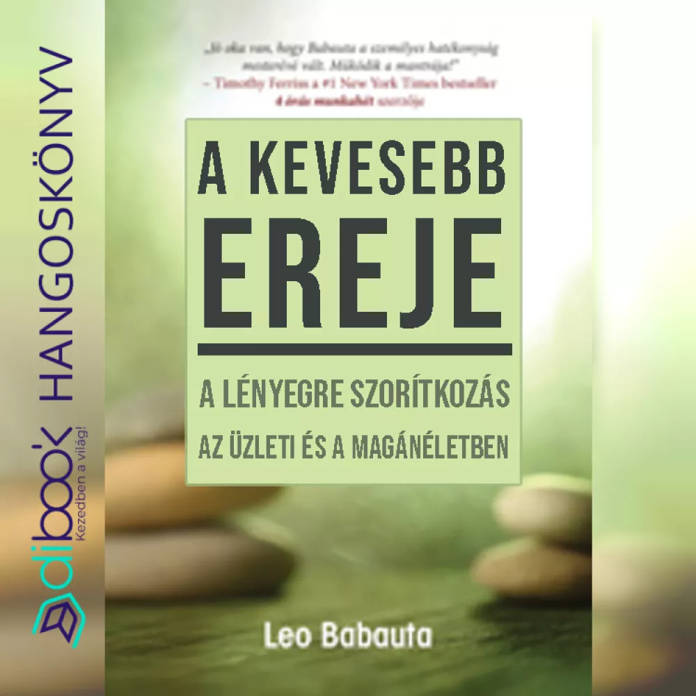 A kevesebb ereje borító