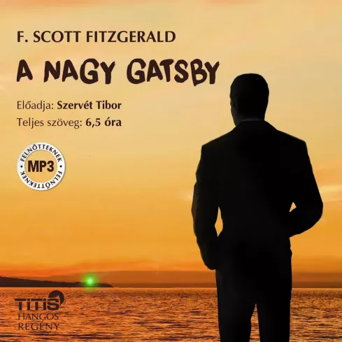 A nagy Gatsby borító