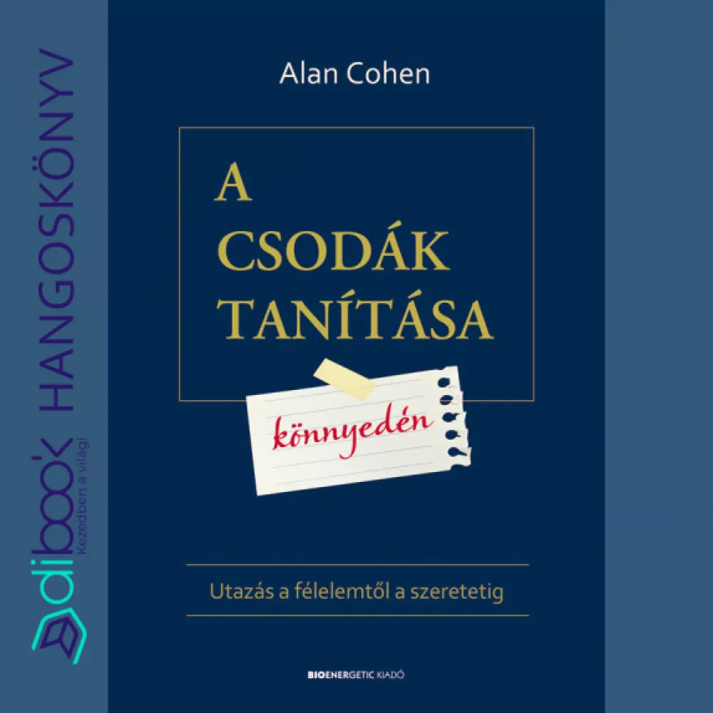 A csodák tanítása könnyedén borító