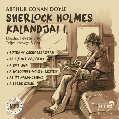 Sherlock Holmes kalandjai I. borító