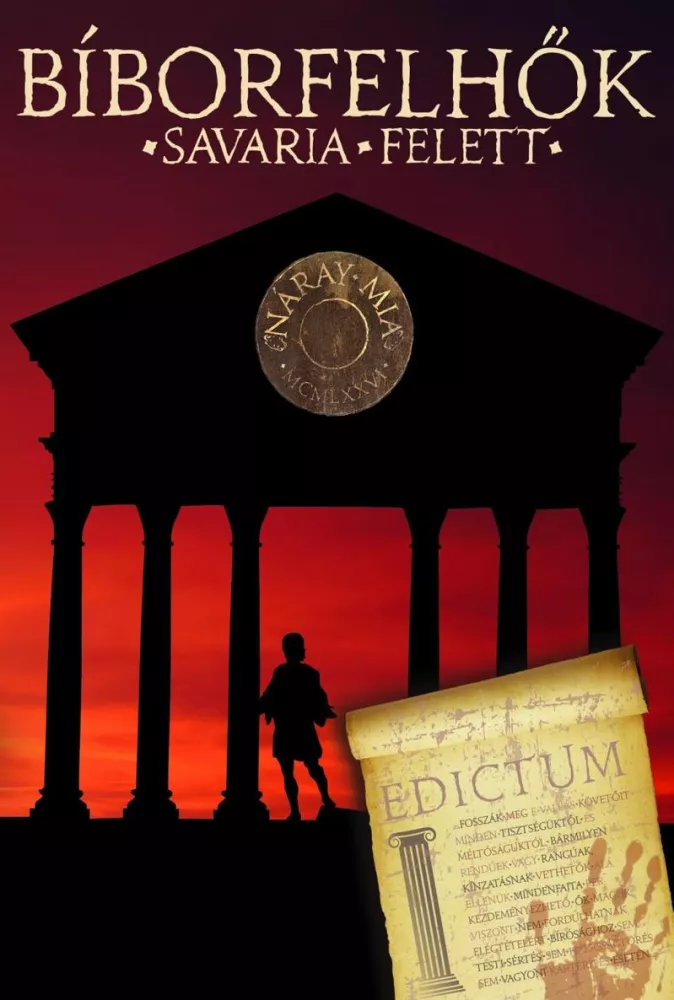 Bíborfelhők Savaria felett borító