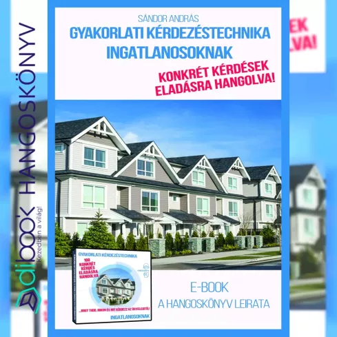 Ingatlanos kérdezéstechnika borító