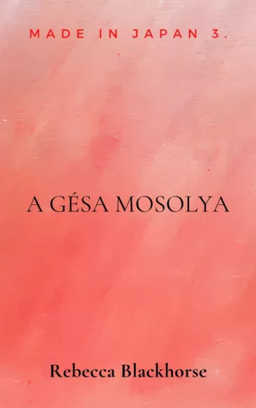 A gésa mosolya borító
