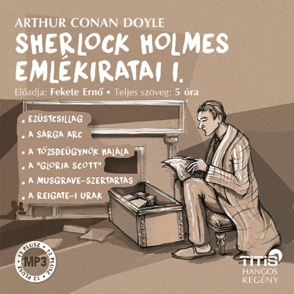 Sherlock Holmes emlékiratai I. borító