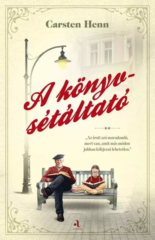 A könyvsétáltató borító