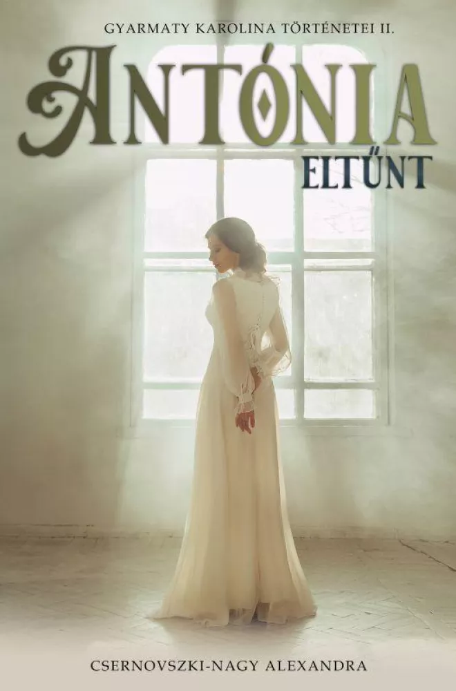 Antónia eltűnt borító