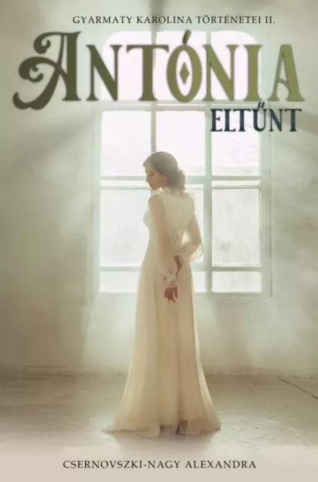 Antónia eltűnt borító