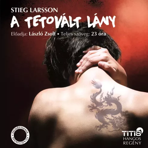 A tetovált lány (1. regény) borító