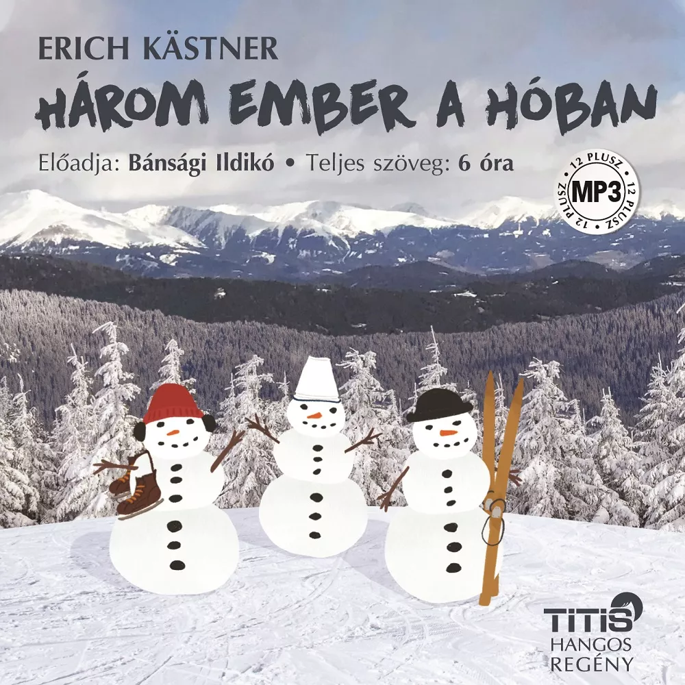 Három ember a hóban borító