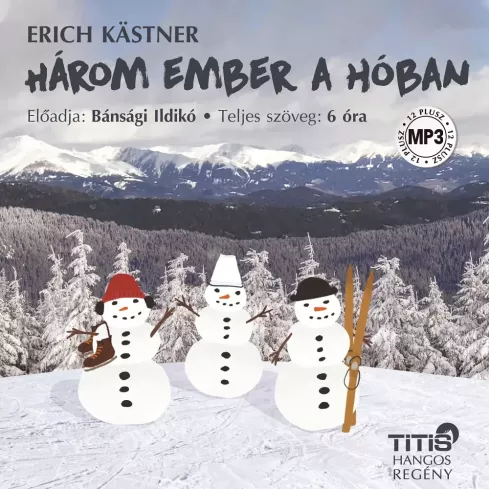 Három ember a hóban borító