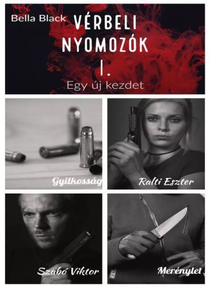 Vérbeli nyomozók I. borító