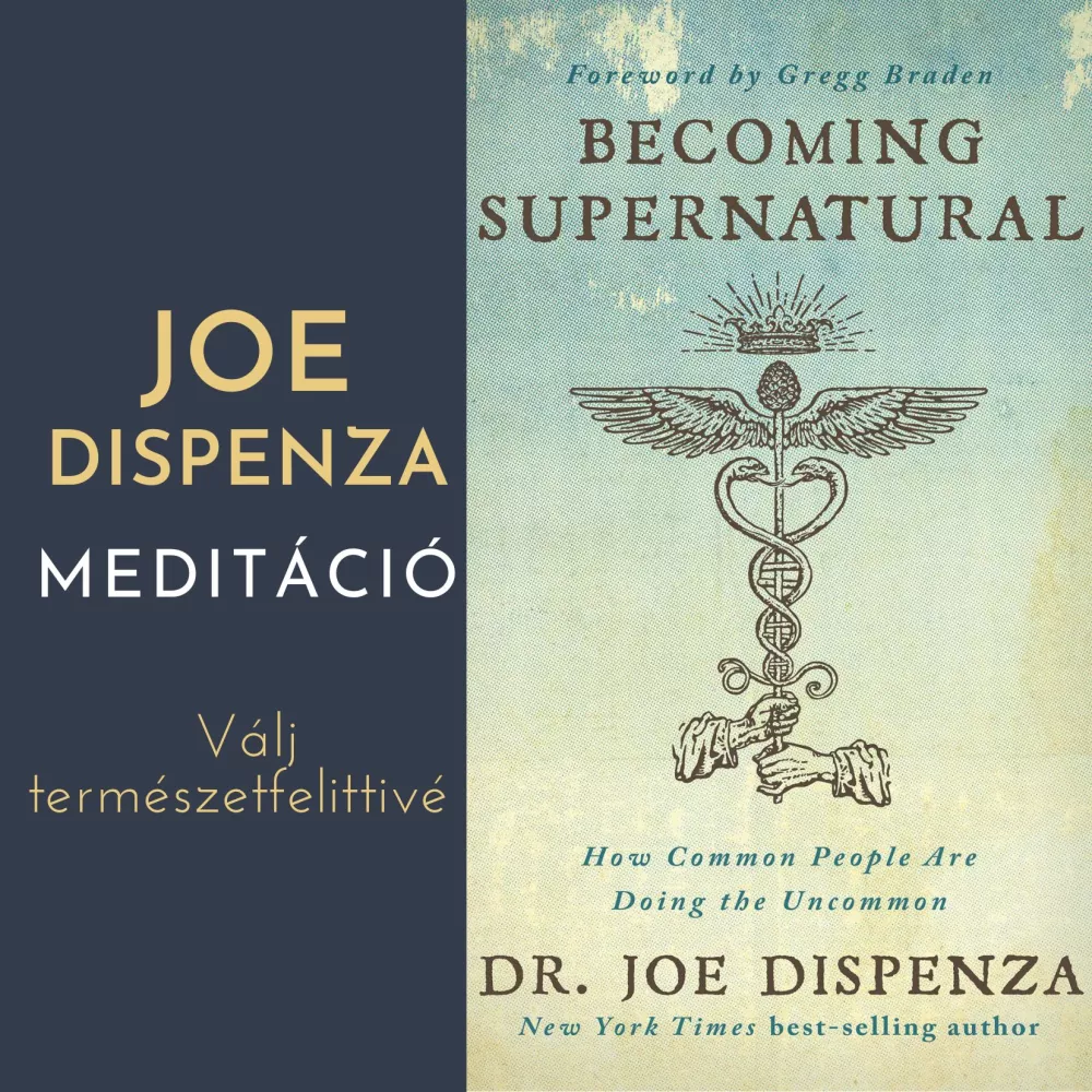 Válj természetfelettivé könyvhöz ajánlott meditáció borító