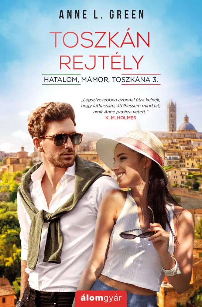 Toszkán rejtély borító