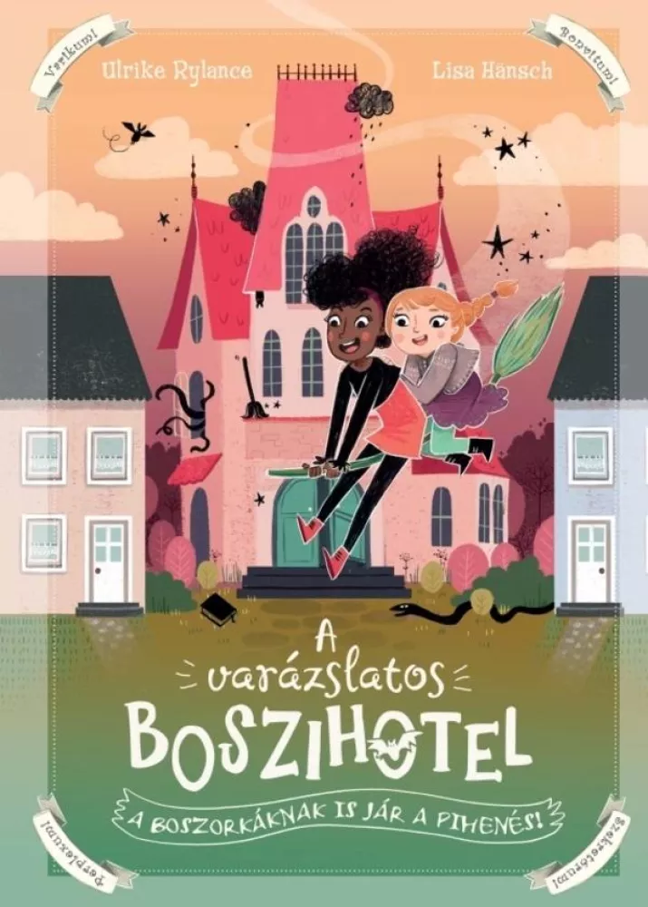 A varázslatos boszihotel borító