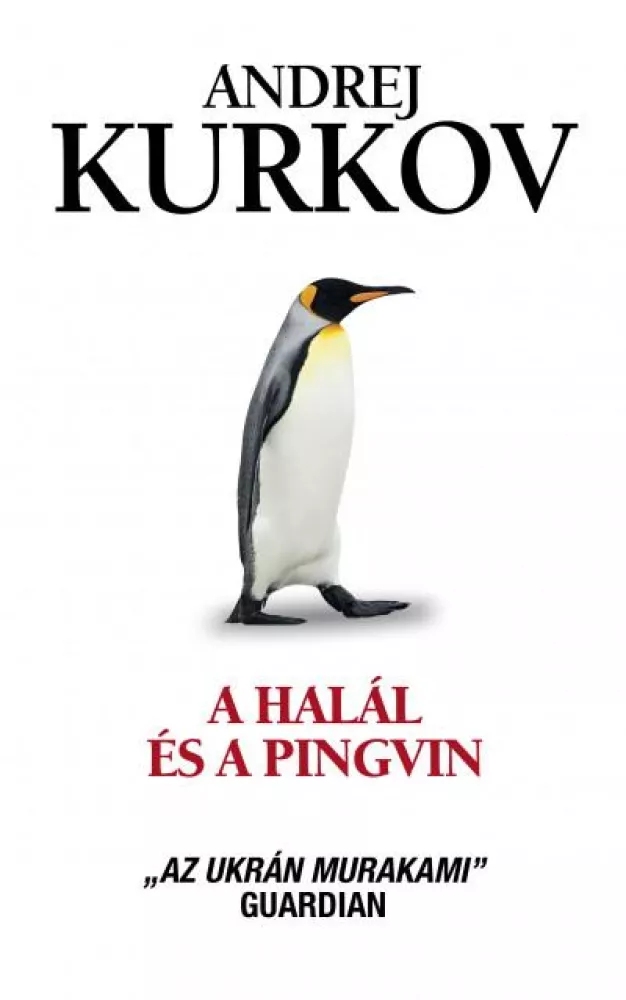 A halál és a pingvin borító