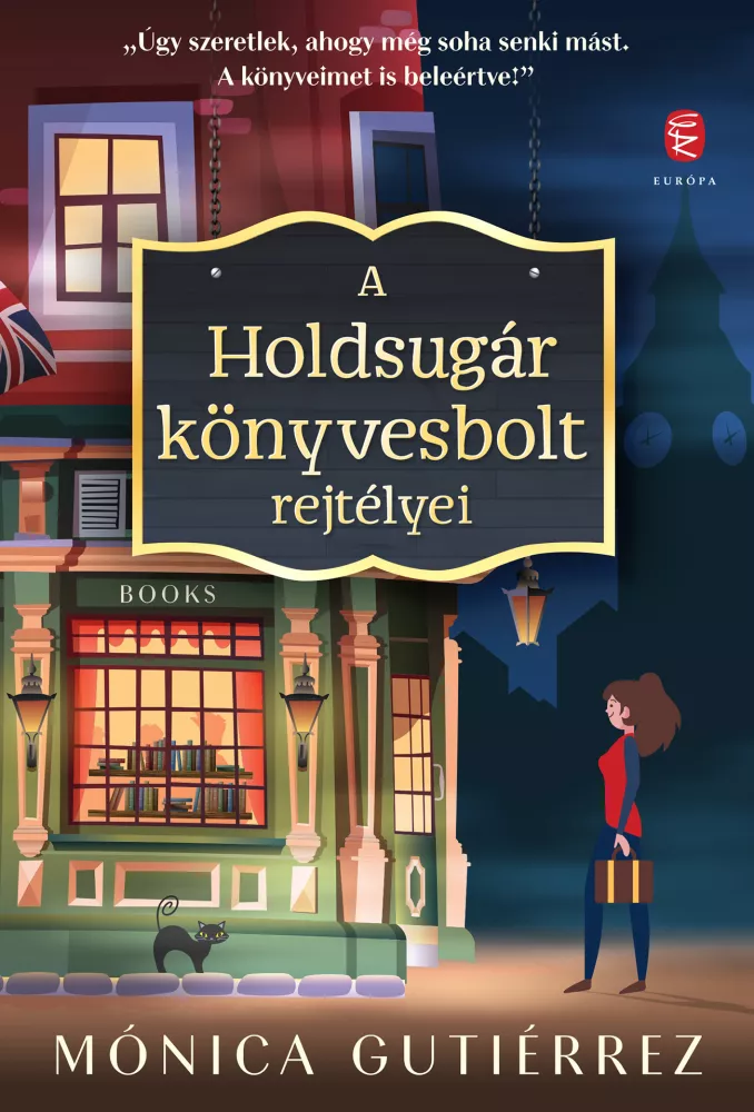 A Holdsugár könyvesbolt rejtélyei borító