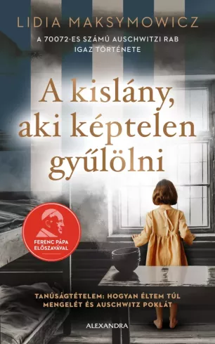 A kislány, aki képtelen gyűlölni borító