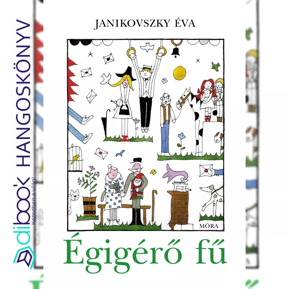 Égigérő fű borító