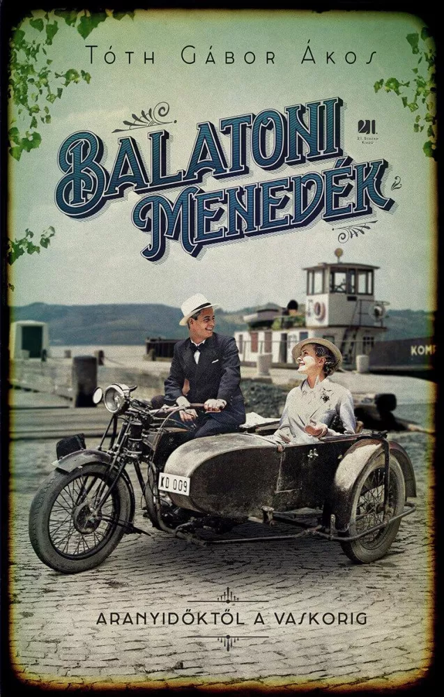 Balatoni menedék borító