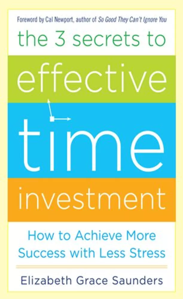 A hatékony időbefektetés 3 alappillére - Rövidített könyv borító