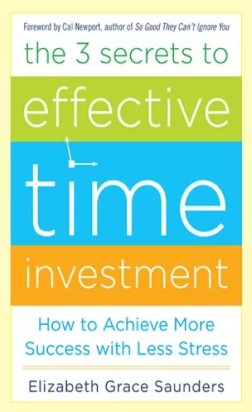 A hatékony időbefektetés 3 alappillére - Rövidített könyv borító