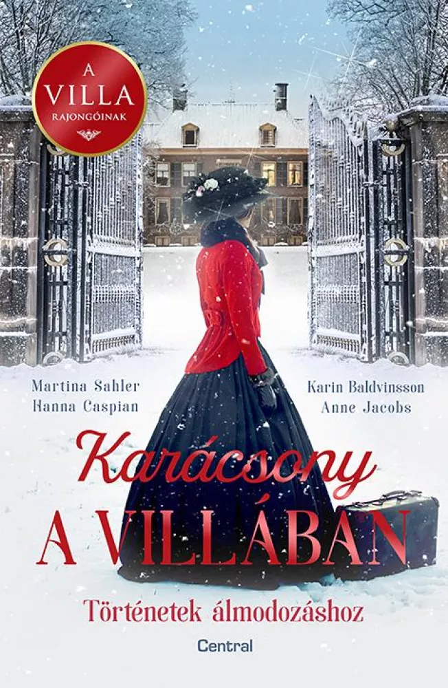 Karácsony a villában borító