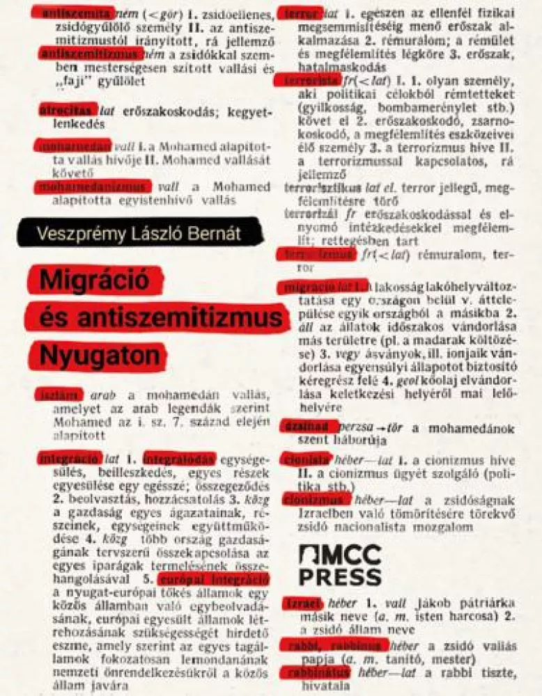 Migráció és antiszemitizmus Nyugaton borító