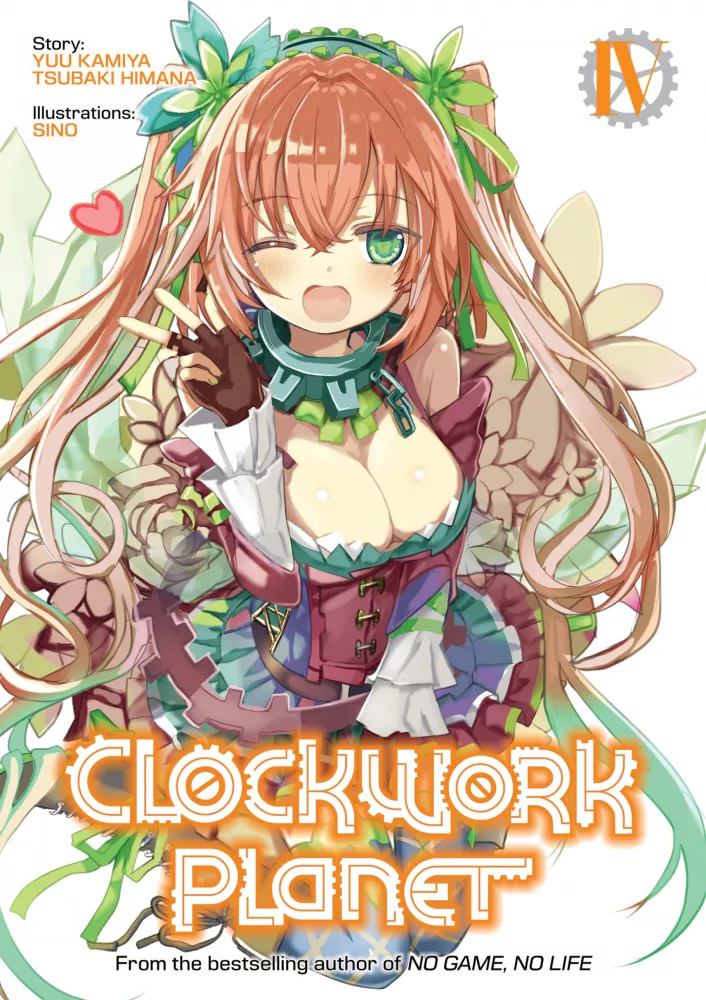 Clockwork Planet: Volume 4 borító