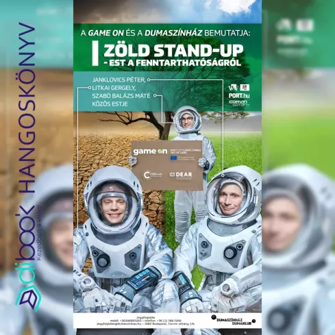 Zöld stand-up borító