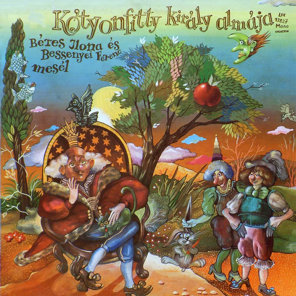 Kótyonfitty király almája borító