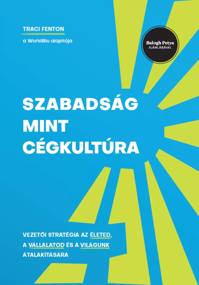 Szabadság mint cégkultúra borító