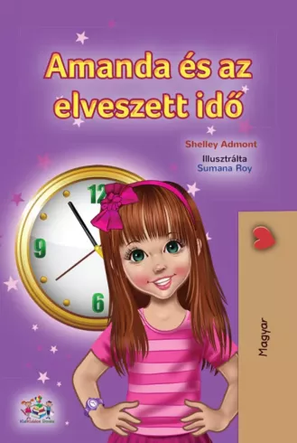 Amanda és az elveszett idő borító