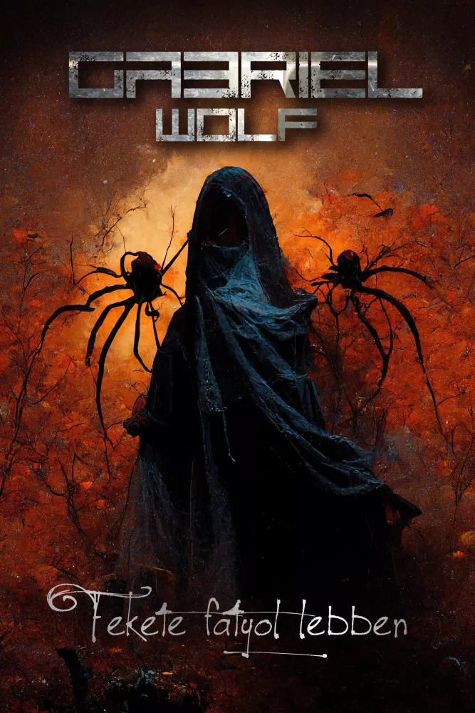 Fekete fátyol lebben borító