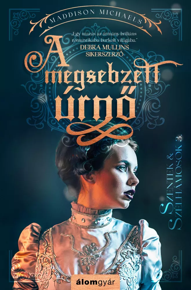 A megsebzett úrnő borító