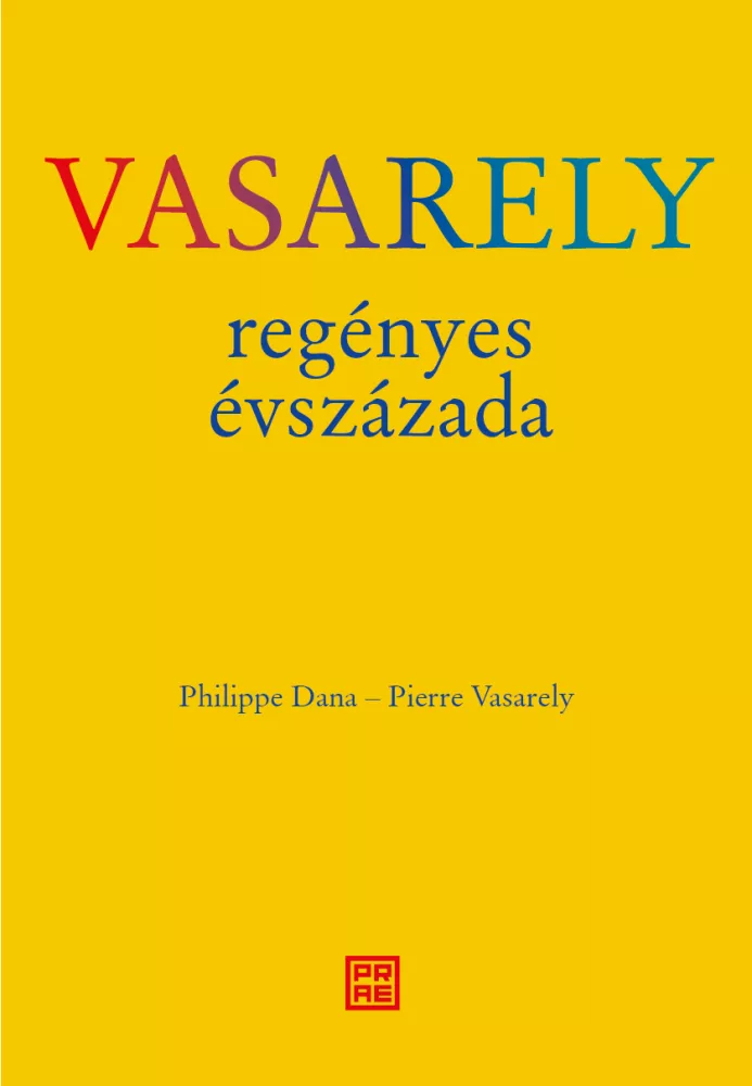 Vasarely ​regényes évszázada borító