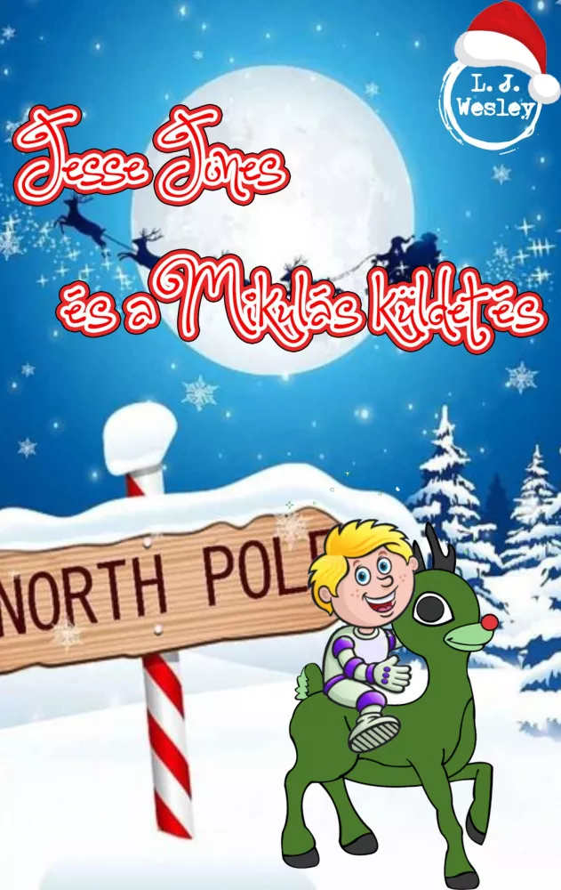 Jesse Jones és a Mikulás küldetés borító