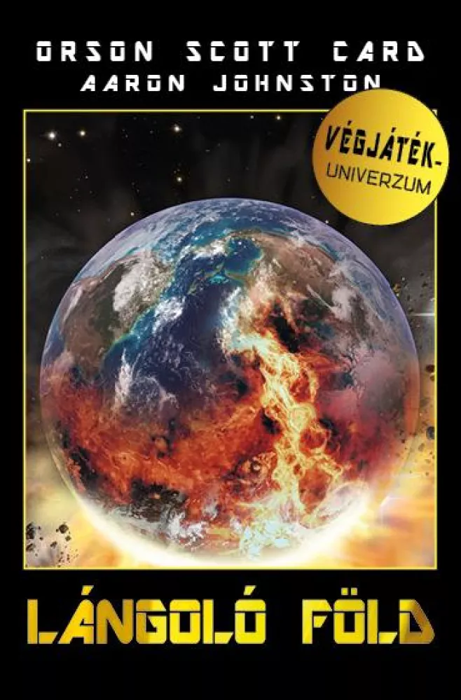 Lángoló Föld borító