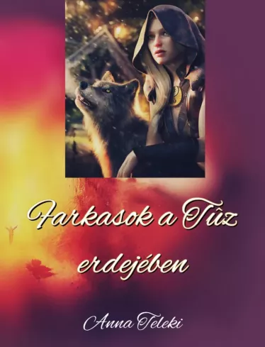 Farkasok a tűz erdejében borító