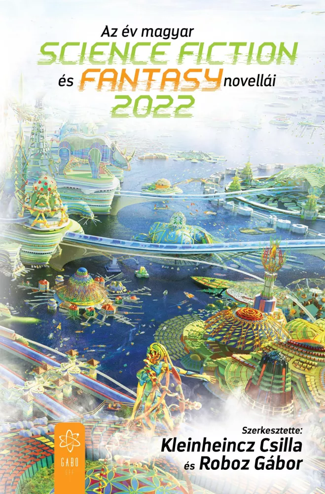 Az év magyar science fiction és fantasynovellái 2022 borító