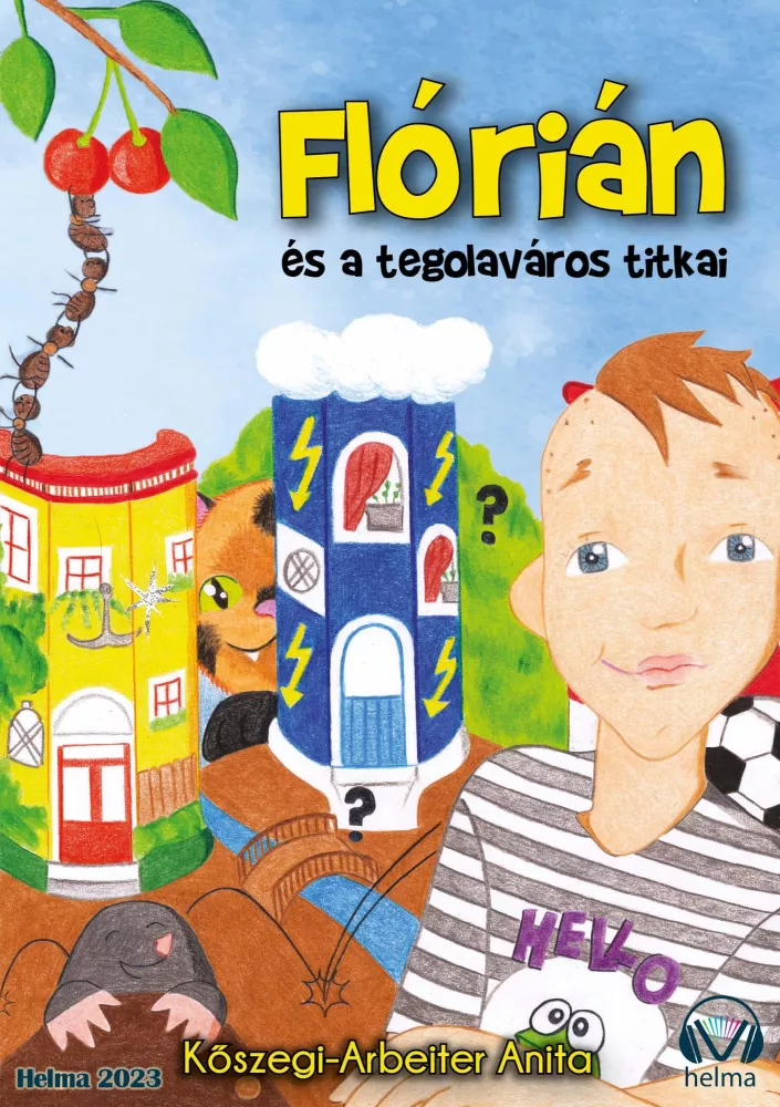 Flórián és a tegola város titkai borító