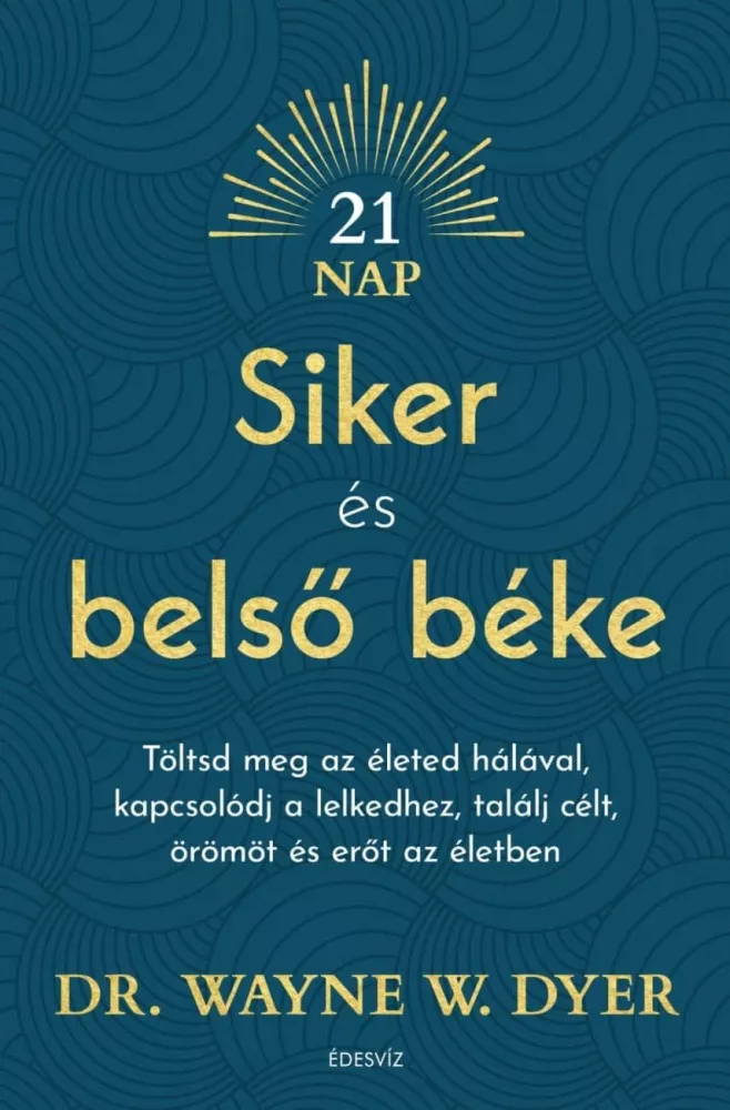 Siker és belső béke borító