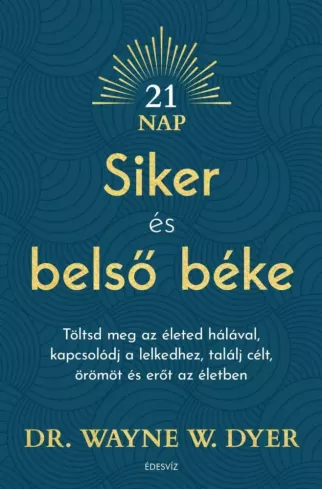 Siker és belső béke borító