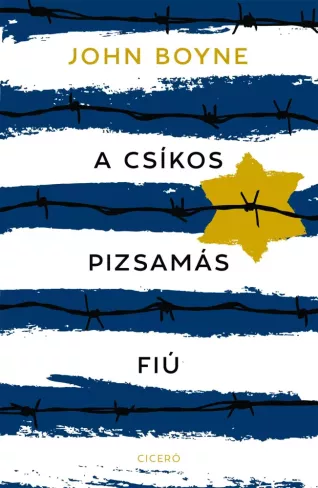 A csíkos pizsamás fiú borító
