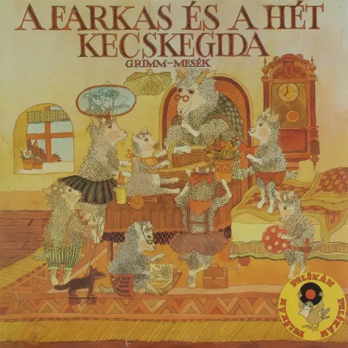 A farkas és a hét kecskegida borító