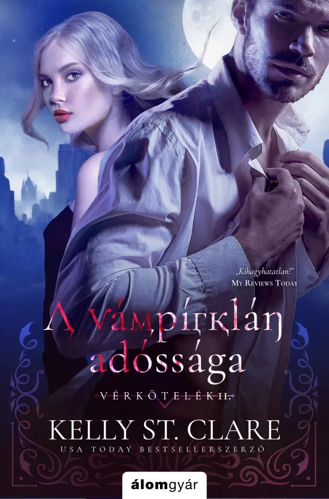 A vámpírklán adóssága borító