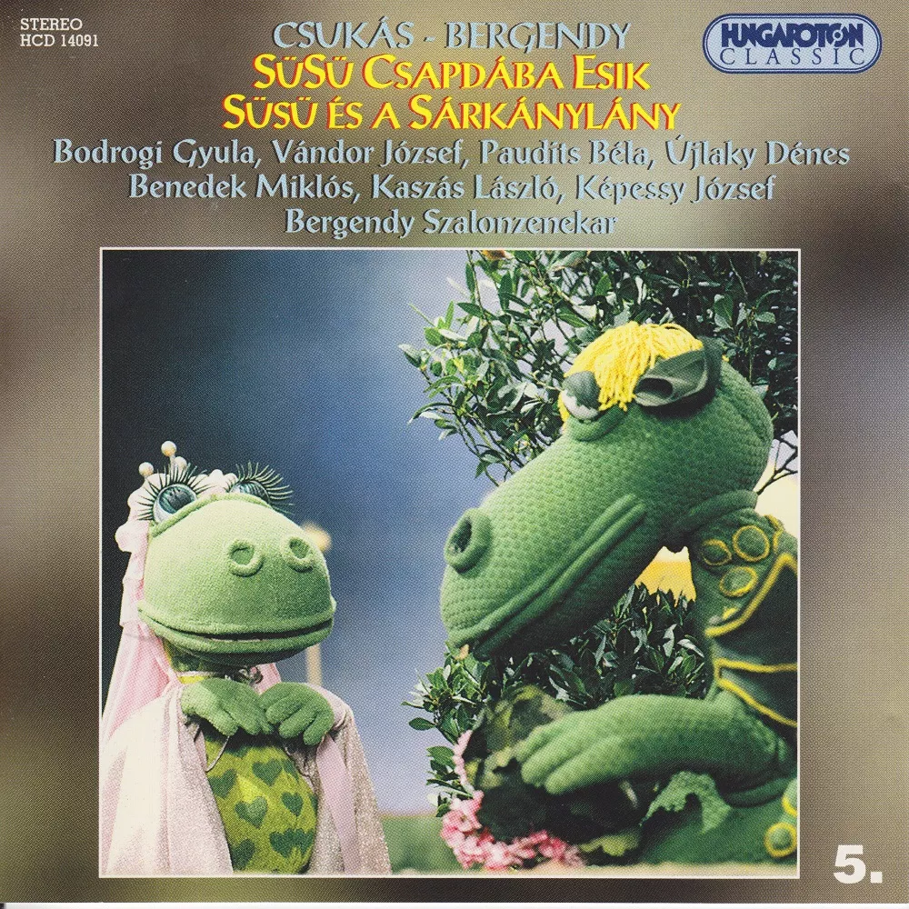 Süsü csapdába esik, Süsü és a sárkánylány borító