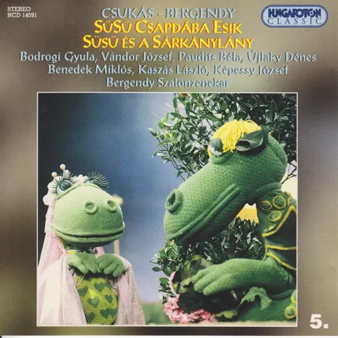 Süsü csapdába esik, Süsü és a sárkánylány borító